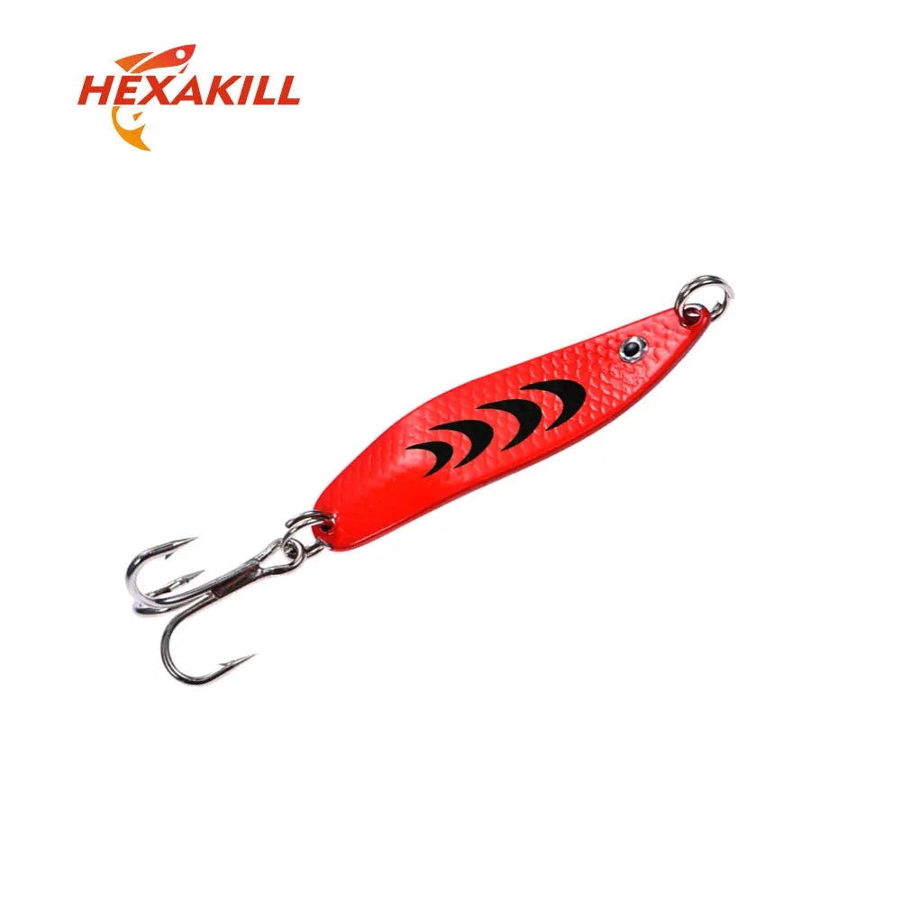 Trout Spoon Fishing Lures spinner bait Wobblers Jig Lures pesca isca artificial VIB Sequins Hard Baits for Carp Fishing Tackle