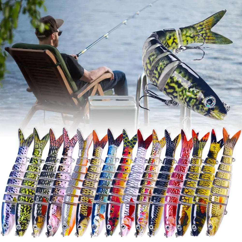 Freshwater & Saltwater Fishing Lures, Realistic Trevally & Trout Lures, Slow-Sinking Bass Lures, Fishing Gear For Family Fishing