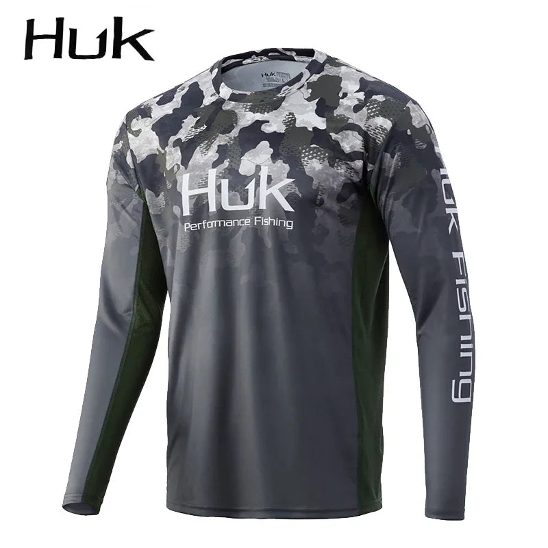 Fishing Shirt Summer Long Sleeve Clothes Fish Green Sportswear Outdoor Jersey Jacket UPF 50 Camisa De Pesca Maillot