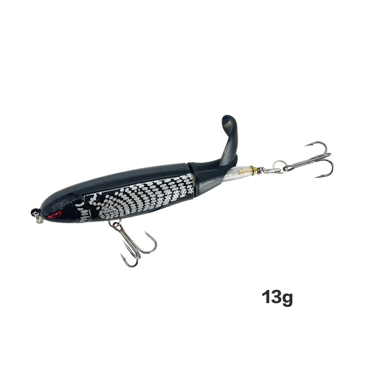 13g/15g/35g Topwater Fishing Lure Whopper Popper Artificial Bait Hard Plopper Soft Rotating Tail Fishing Tackle Fishing Bait