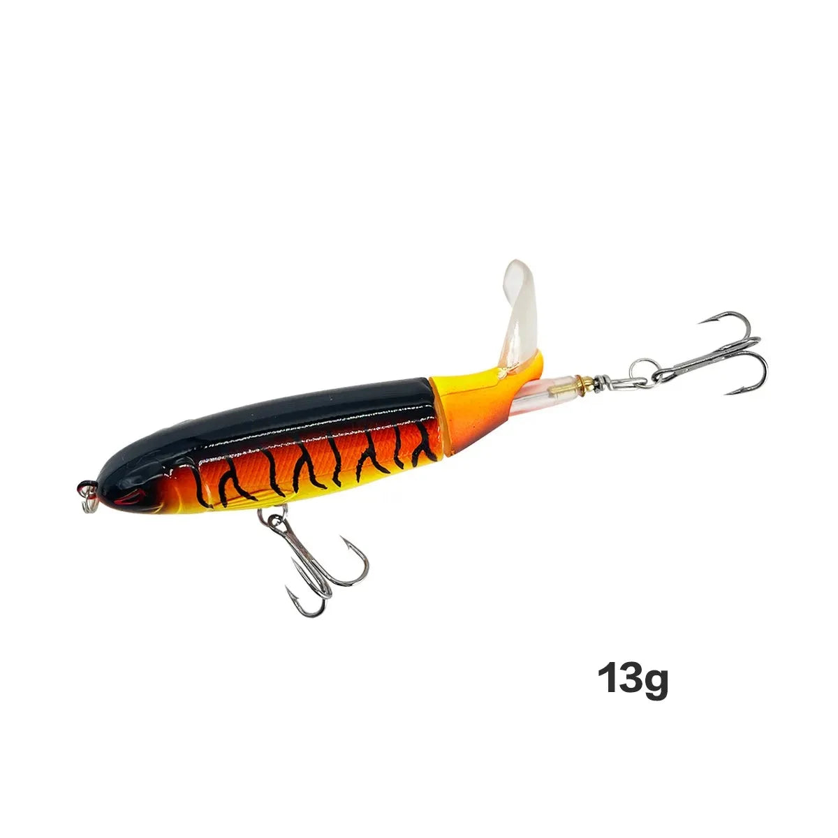 13g/15g/35g Topwater Fishing Lure Whopper Popper Artificial Bait Hard Plopper Soft Rotating Tail Fishing Tackle Fishing Bait