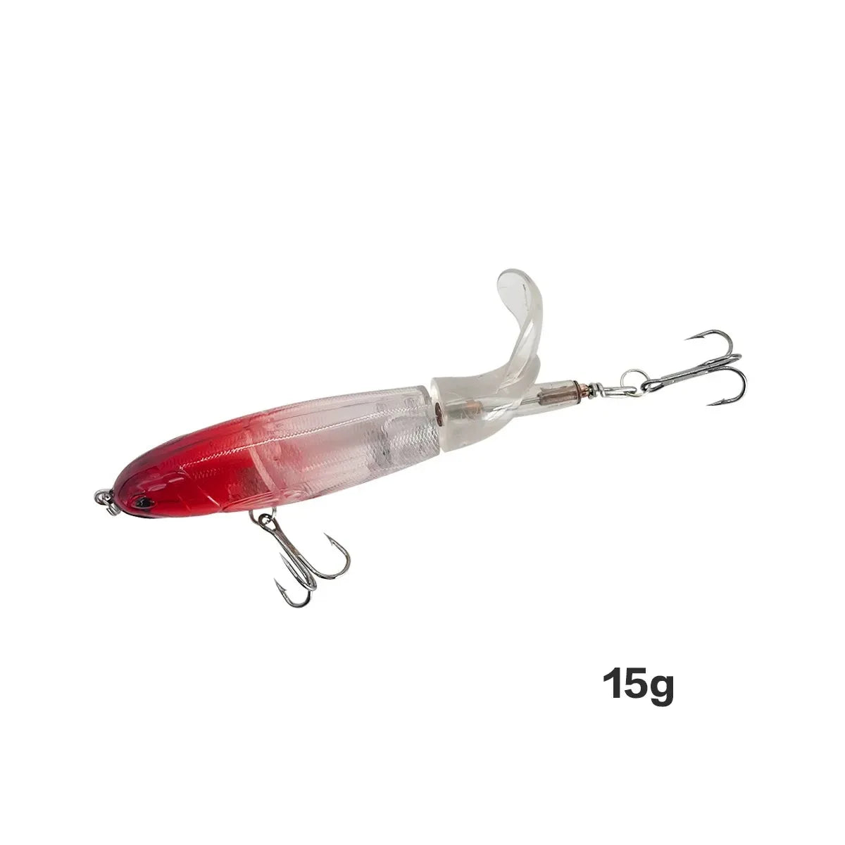 13g/15g/35g Topwater Fishing Lure Whopper Popper Artificial Bait Hard Plopper Soft Rotating Tail Fishing Tackle Fishing Bait
