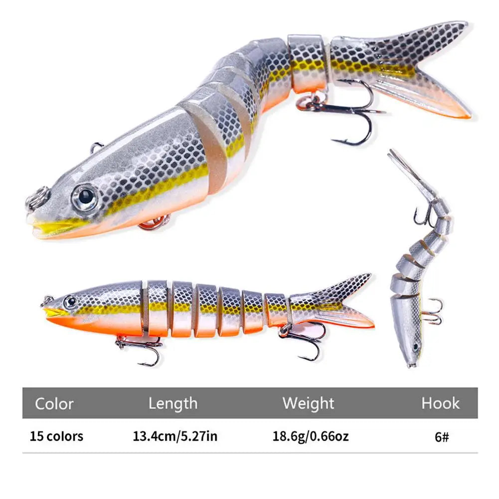 Freshwater & Saltwater Fishing Lures, Realistic Trevally & Trout Lures, Slow-Sinking Bass Lures, Fishing Gear For Family Fishing