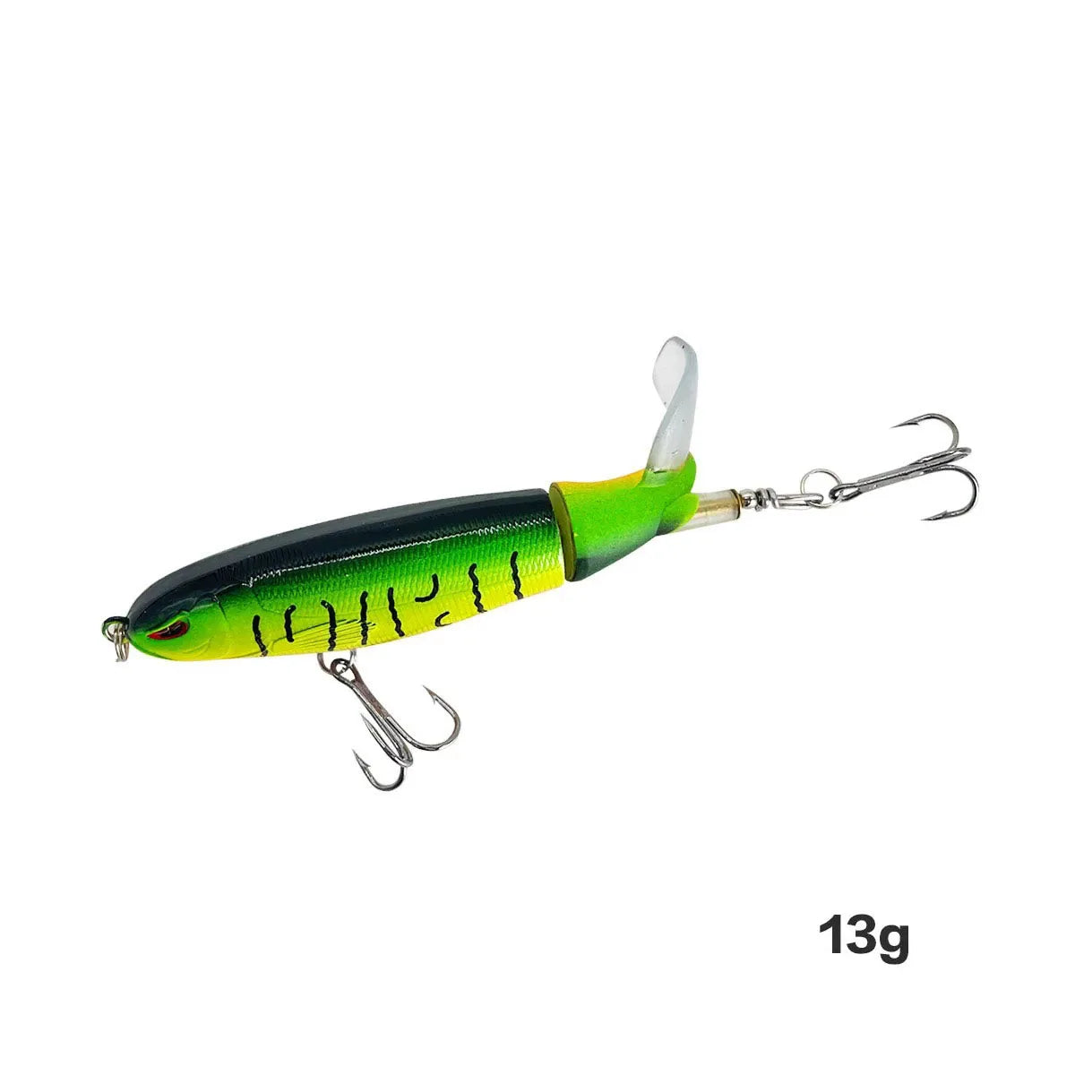 13g/15g/35g Topwater Fishing Lure Whopper Popper Artificial Bait Hard Plopper Soft Rotating Tail Fishing Tackle Fishing Bait