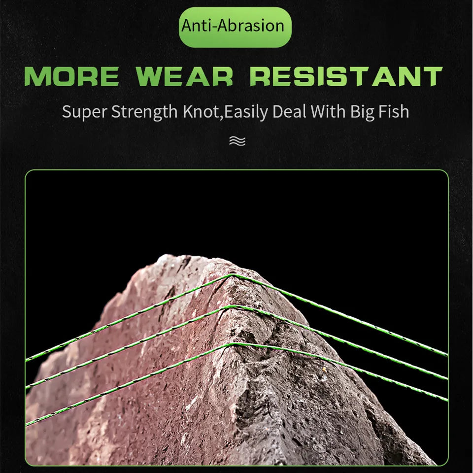 SOLOKING 100M Braided PE Fishing Line 8 Strands PE Spotted Fishing Line Super Strong Multifilament Anti Abrasion Fishing Line