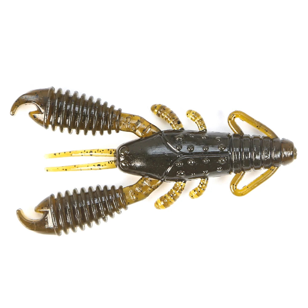 B&U Floating soft Lure 40mm/60mm Craw Shrimp Fishing Lures shrimp Lobster Soft Plastic Lure Fishing Lures