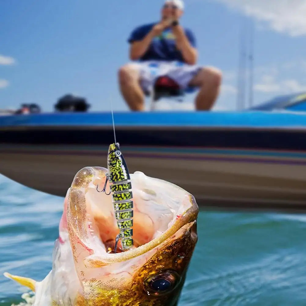 Freshwater & Saltwater Fishing Lures, Realistic Trevally & Trout Lures, Slow-Sinking Bass Lures, Fishing Gear For Family Fishing