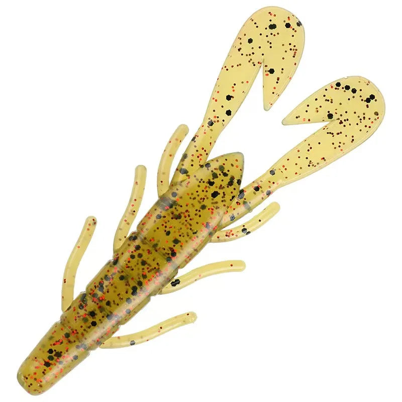 90mm/5pcs Soft Lure Fishing Lures Shrimp Lobster Soft Plastic Lure Fishing Lures