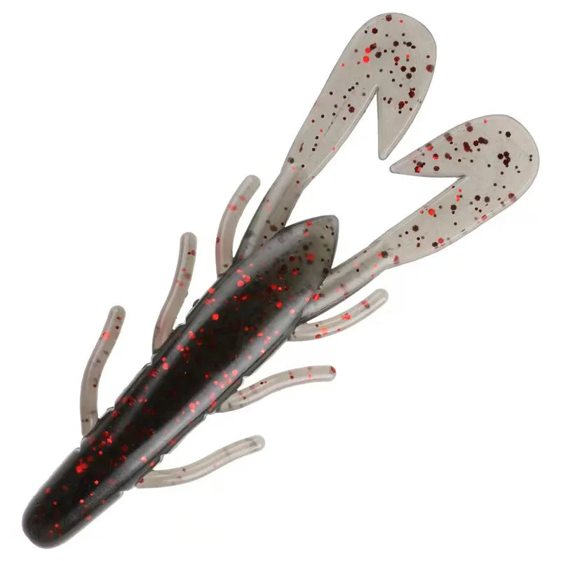 90mm/5pcs Soft Lure Fishing Lures Shrimp Lobster Soft Plastic Lure Fishing Lures