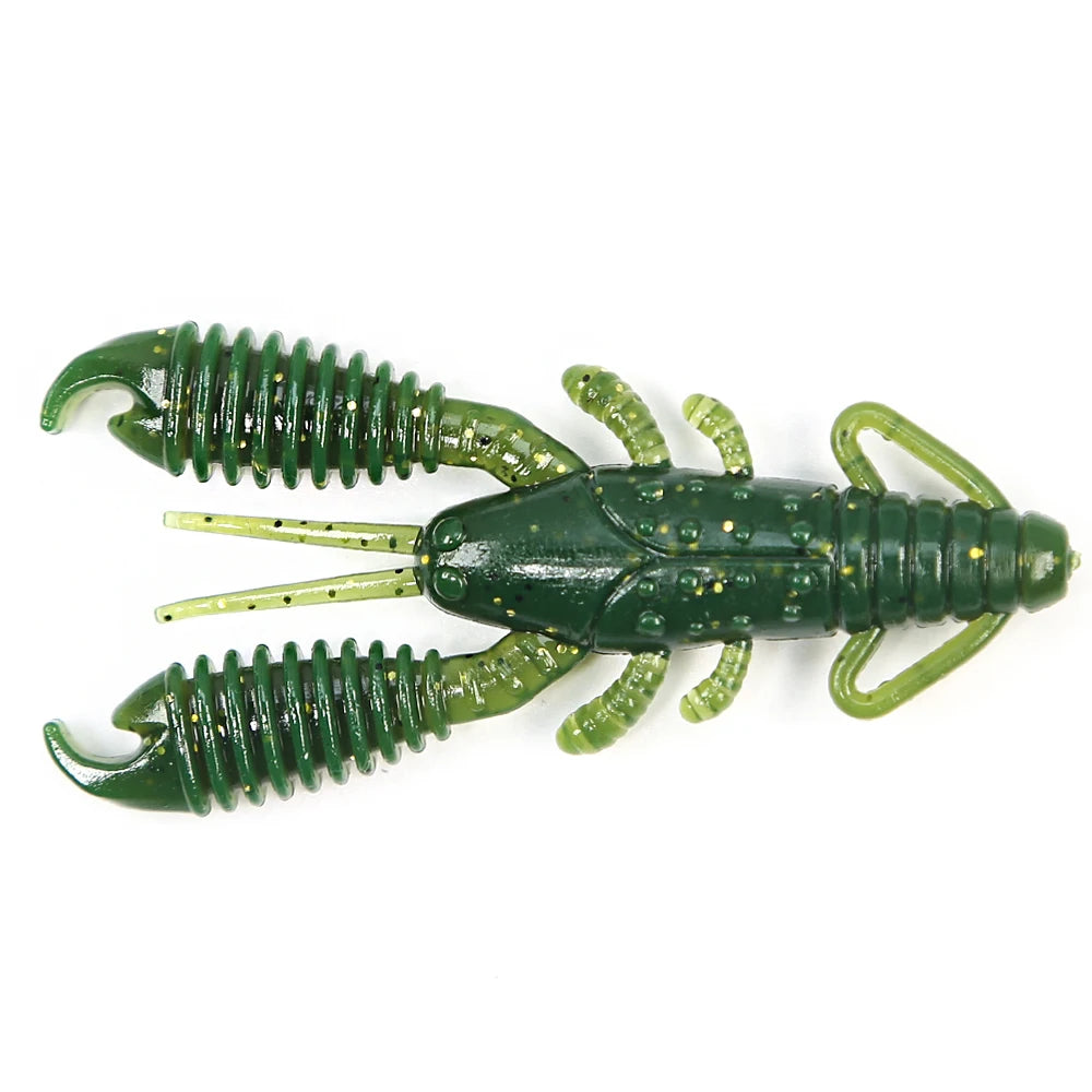 B&U Floating soft Lure 40mm/60mm Craw Shrimp Fishing Lures shrimp Lobster Soft Plastic Lure Fishing Lures