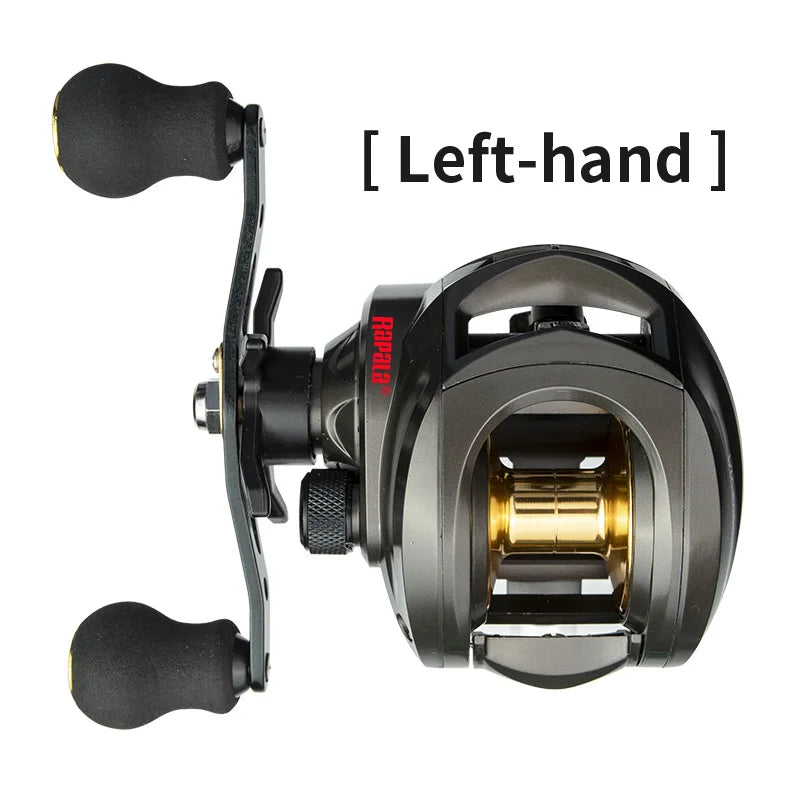 Original Rapala AK2000 Baitcasting Reel Betriel 8.0KG Max Drag 12 Bearing 7.2.1Gear Ratio Fishing Reel Baitcaster Reels